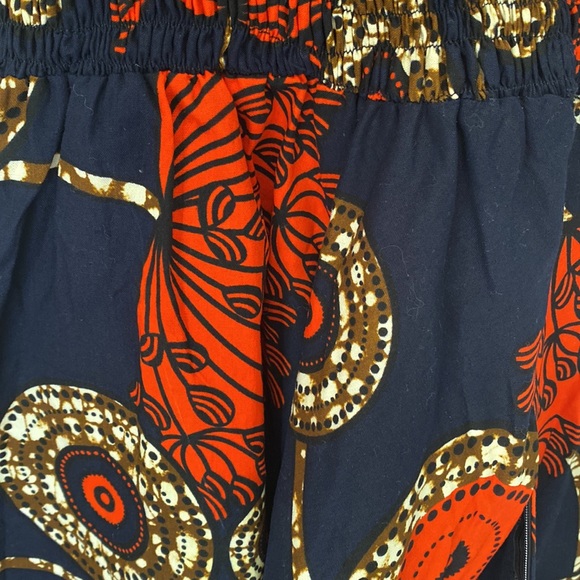 NWT Moscope African print midi dress, S/M - Picture 5 of 9